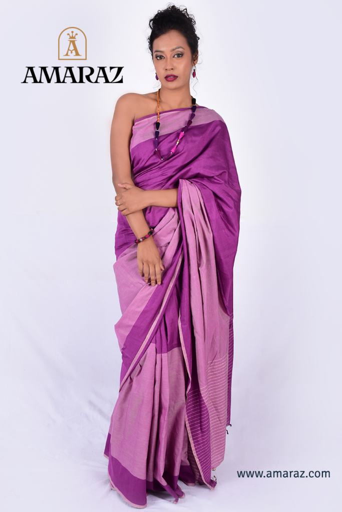 Amanda Allure Rich Cotton Saree – Amaraz Handloom Sarees