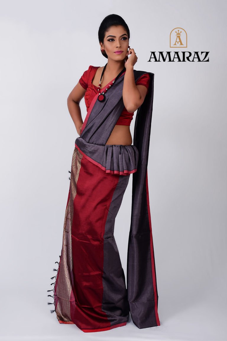 Mod Kandian Silk Saree – Amaraz Handloom Sarees