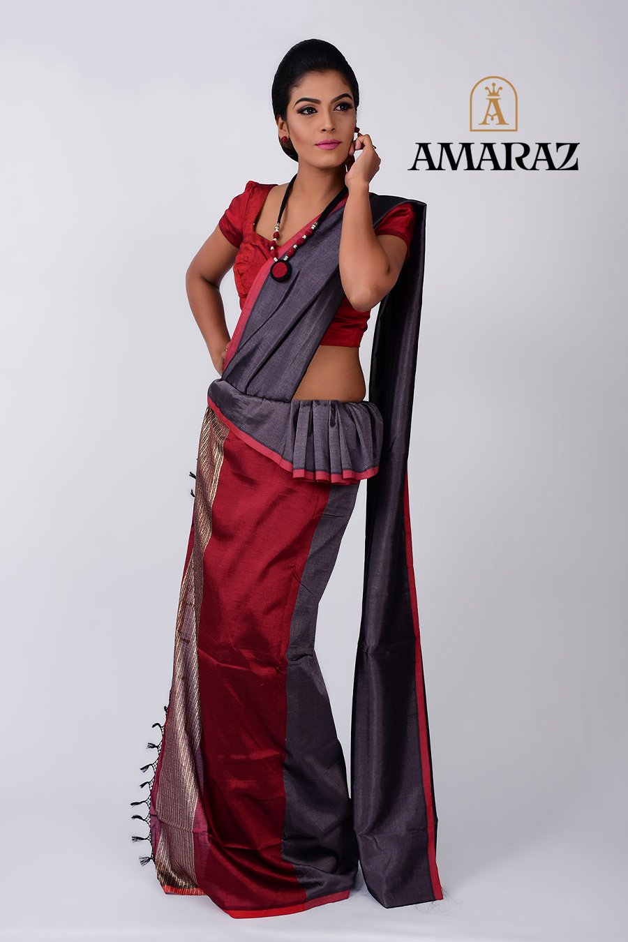 Mod Kandian Silk Saree – Amaraz