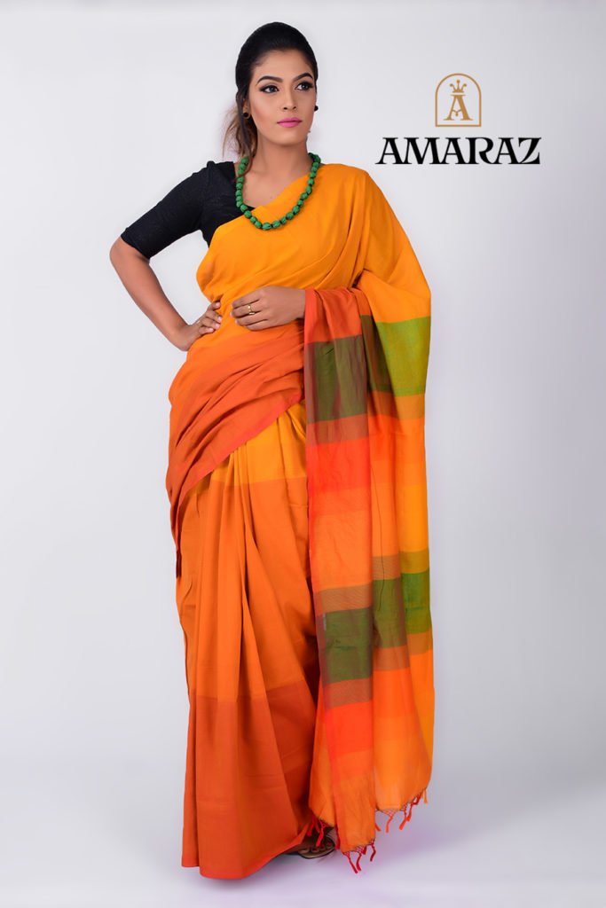 Tik Tok Cotton Saree – Amaraz Handloom Sarees