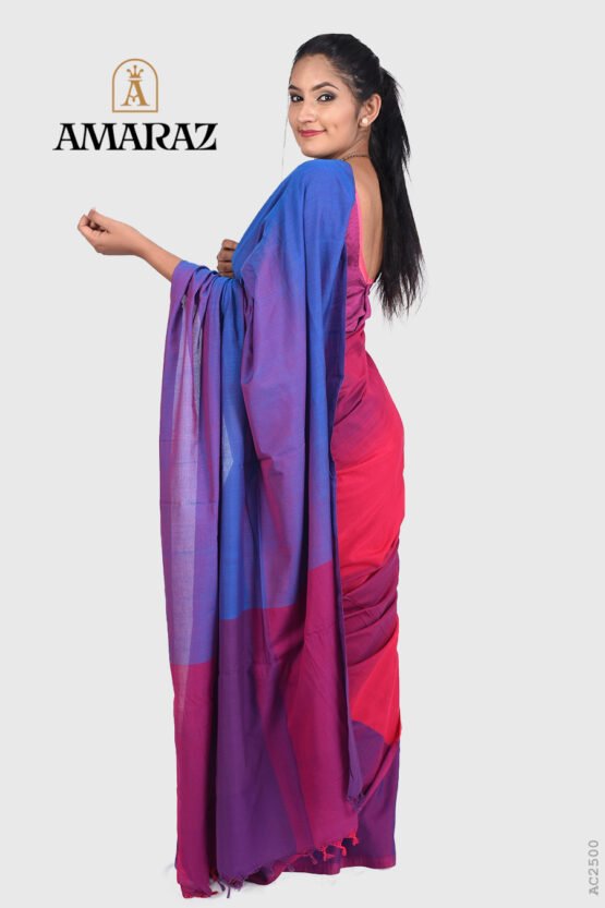 Queen Kusmika Cotton Handlooms Saree - Image 2