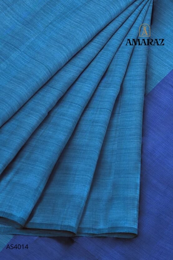 Blue Handlooms Silk Saree - Image 2